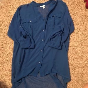 womens button down dress shirt